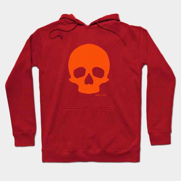 Maze Skull Hoodie by Harley Warren